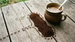 Czy fusy z kawy naprawdę odstraszają mrówki z Twojej werandy?