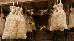 Jak odstraszyć osy z ganku przez cały sezon